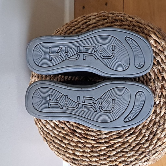 Kuru Womens Draft Rento Dark Gray Knit Hands Free Slip-On Loafer Shoes S-10.5 - Picture 7 of 9